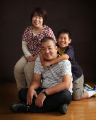 家族写真カジュアル