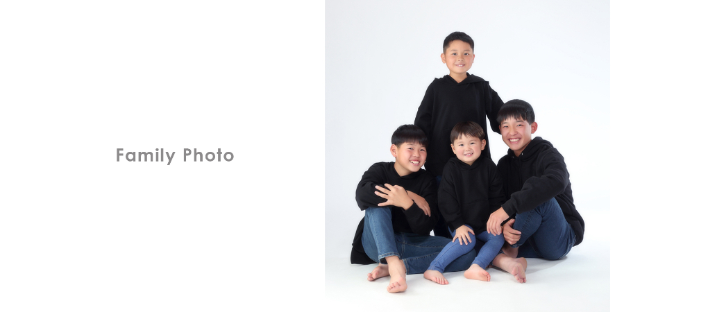 玉名　家族写真　熊本　写真館
