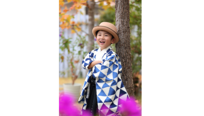 七五三　5歳　衣装レンタル　おしゃれ　着物　吉田写真館